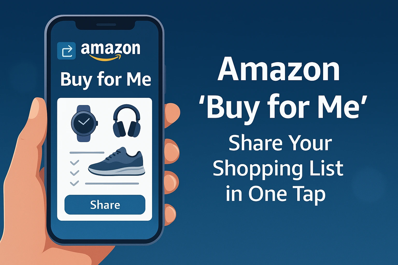 Amazon Introduces “Buy for Me” — A New Way to Shop Together