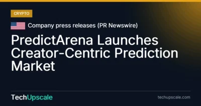 PredictArena Launches Creator-Centric Prediction Market. Source: Company press releases (PR Newswire)