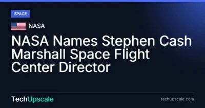NASA Names Stephen Cash Marshall Space Flight Center Director. Source: NASA