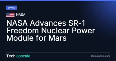 NASA Advances SR-1 Freedom Nuclear Power Module for Mars. Source: NASA