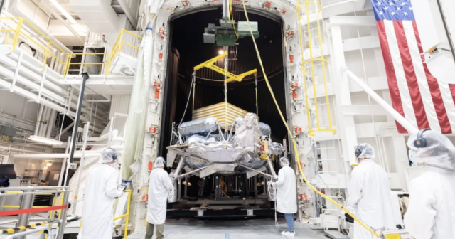 NASA JPL Tests Voyager Technologies Lunar Lander for Moon Mission