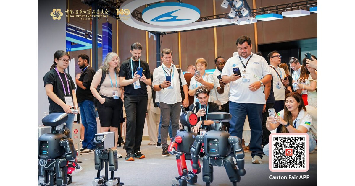 Canton Fair Showcases Advanced Robotics and Smart Tech