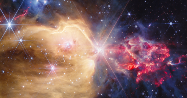 Webb Space Telescope Captures Stellar Jets in NGC 7129