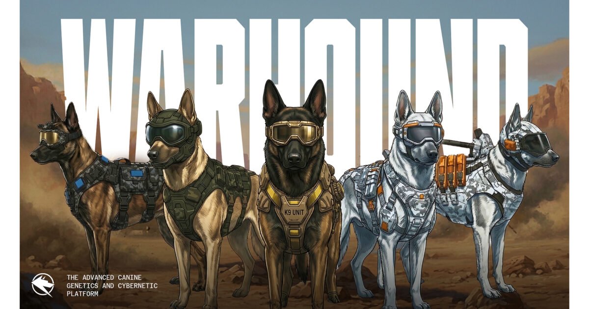 Warhound Emerges With $200M to Build Genetically Enhanced K-9s