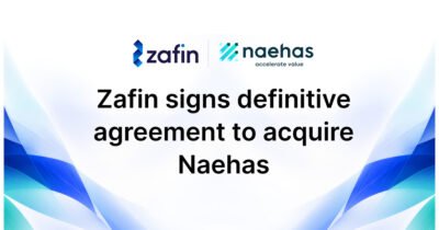 Zafin Signs Definitive Agreement to Acquire Naehas