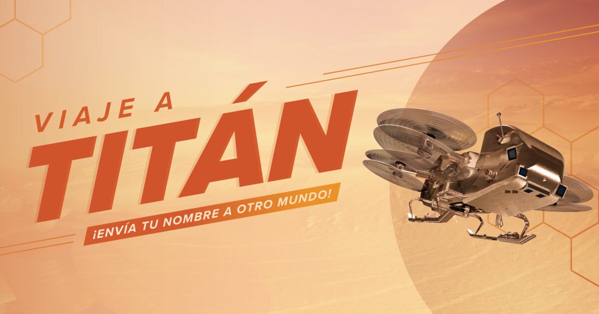 NASA Invites Public to Send Names to Titan on Dragonfly