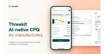 Threekit launches AI-native CPQ platform for manufacturers